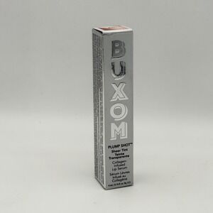 BUXOM Plump Shot Sheer Tint Collagen-Infused Lip Serum "Soft Blush" 0.14 oz NEW